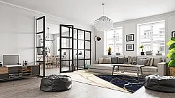 Wilton - Canelli (beige/wit/blauw)