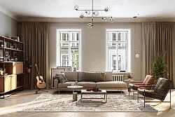 Wilton - Douz (blauw/multi)