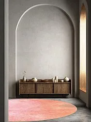 Rond vloerkleed - Baden (roze)