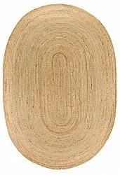 Ovaal tapijt - Ozar (jute)