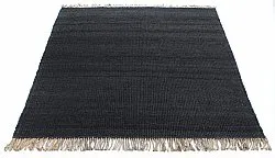 Jute-vloerkleed - Nawa (jute/zwart)