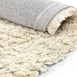 Rond vloerkleed - Aliste Wool Shaggy (alabaster gleam)