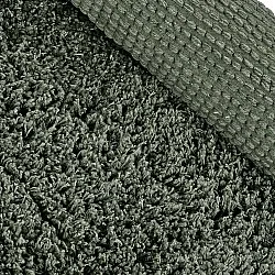 Rond vloerkleed - Combarro Solid Cotton Shaggy (groente)