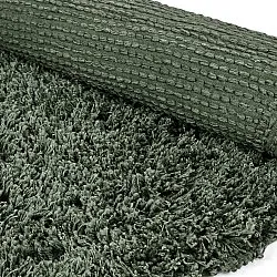 Rond vloerkleed - Combarro Solid Cotton Shaggy (groente)