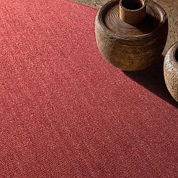 Rond vloerkleed - Hamilton (dieprood)