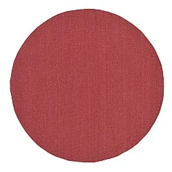 Rond vloerkleed - Hamilton (dieprood)