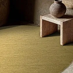 Rond vloerkleed - Hamilton (mustard)