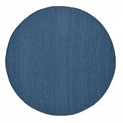 Rond vloerkleed - Hamilton (marineblauw)