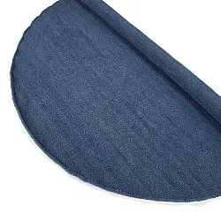Rond vloerkleed - Hamilton (marineblauw)