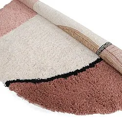 Rond vloerkleed - Perast Natural Cotton Shaggy (multi)