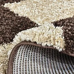 Ronde vloerkleden - Albi (bruin/beige)