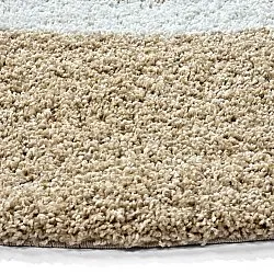 Ronde vloerkleden - Alsace (beige/wit/bruin)