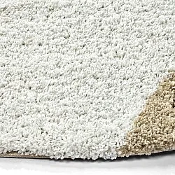 Ronde vloerkleden - Chiniot (bruin/beige/wit)