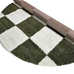 Ronde vloerkleden - Gordes (groen/wit)