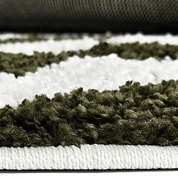 Ronde vloerkleden - Imilchil (wit/groen)