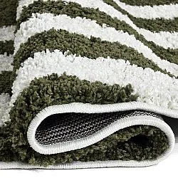 Ronde vloerkleden - Imilchil (wit/groen)