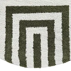 Ronde vloerkleden - Imilchil (wit/groen)