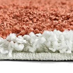 Ronde vloerkleden - Sanghar (wit/oranje/groen)