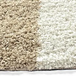 Ronde vloerkleden - Tamri (beige/wit)