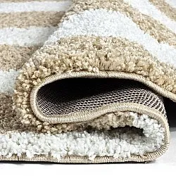 Ronde vloerkleden - Tamri (beige/wit)