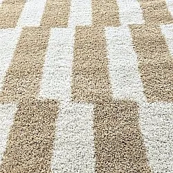 Ronde vloerkleden - Tamri (beige/wit)