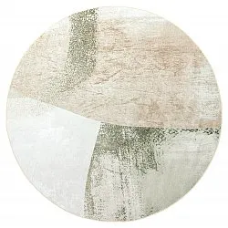 Rond vloerkleed - Fia (roze/multi)