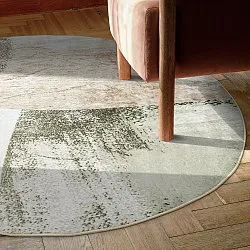 Rond vloerkleed - Fia (roze/multi)