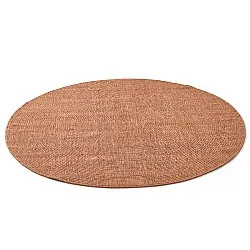 Rond vloerkleed - Indoor/Outdoor Arlo (oranje)