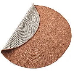 Rond vloerkleed - Indoor/Outdoor Arlo (oranje)