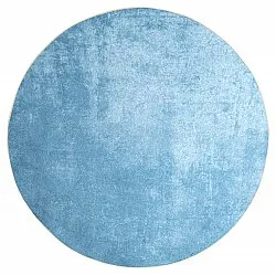 Rond vloerkleed - Lynton (blauw)