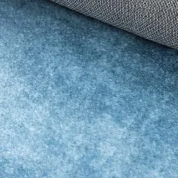 Rond vloerkleed - Lynton (blauw)