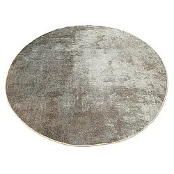 Rond vloerkleed - Lynton (bruin)