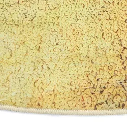 Rond vloerkleed - Oristano (bruin/goud)