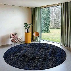 Rond vloerkleed - Peking Royal (marineblauw)