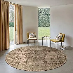 Rond vloerkleed - Peking Royal (roze)