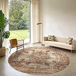 Rond vloerkleed - Peking Royal (wit)