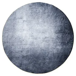 Rond vloerkleed - Serifos (donker grijs)