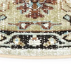Rond vloerkleed - Siliana (beige)