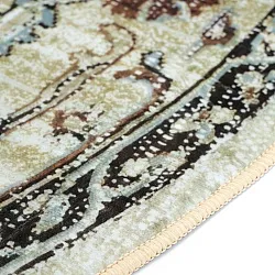 Rond vloerkleed - Siliana (beige)