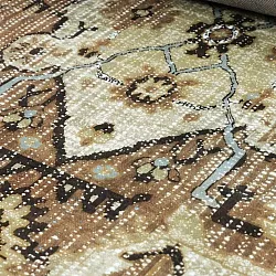 Rond vloerkleed - Siliana (beige)