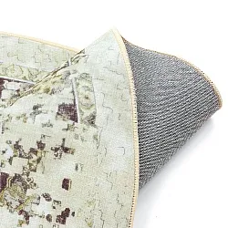 Rond vloerkleed - Toujane (grijs)