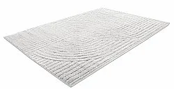 Hoogpolig vloerkleed - Wendy (lichtgrijs)