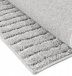 Hoogpolig vloerkleed - Wendy (lichtgrijs)