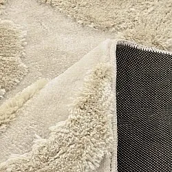 Hoogpolig vloerkleed - Akaba (crème/beige)