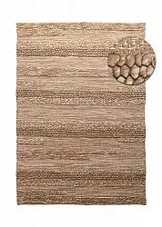 Wollen-vloerkleed - Almaty (lichtbruin)