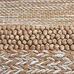 Wollen-vloerkleed - Almaty (lichtbruin)