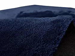 Hoogpolig vloerkleed - Aranga Super Soft Fur (donkerblauw)