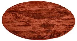 Ronde vloerkleden - Aranga Super Soft Fur (rood)