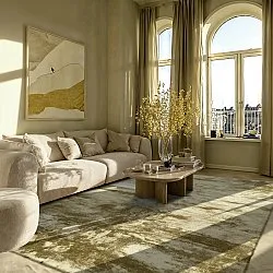 Hoogpolig vloerkleed - Aranga Super Soft Fur (lichtgroen)