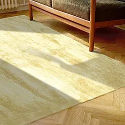 Hoogpolig vloerkleed - Aranga Super Soft Fur (lichtgeel)